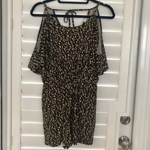 BCBGeneration Floral Romper